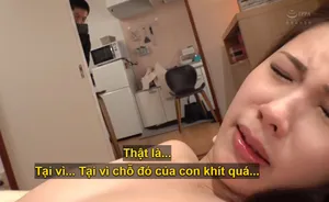 MD-0061 Một người phụ nữ đã kết hôn lãng mạn và một cô gái trẻ mặc chiếc váy màu mơ đỏ và bản chất thực sự khiếm nhã mà không hề bị lộ ra ngoài.